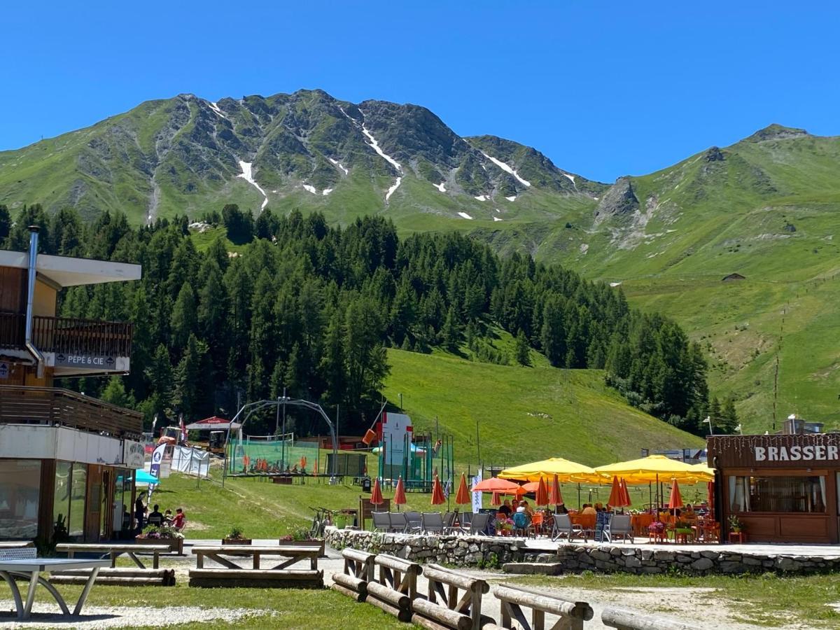 Plagne Centre - Immeuble Le Mustag - Wifi Apartment La Plagne Bagian luar foto